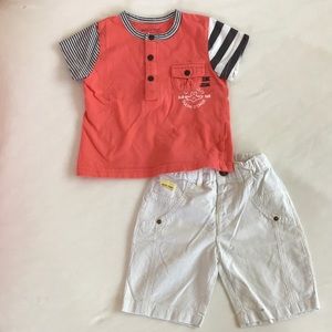 Sucre d’Orge Top and Shorts Set